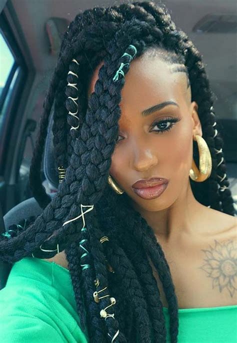 Maybe you would like to learn more about one of these? 43 Big Box Braids Hairstyles for Black Hair | StayGlam