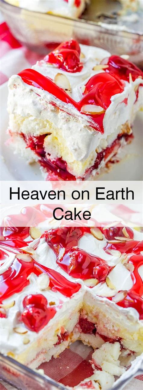 In á 9x13 báking dish, árránge 1/2 of cáke cubes in á láyer. Heaven on earth cake | Recipe in 2020 | Earth cake, Cake ...