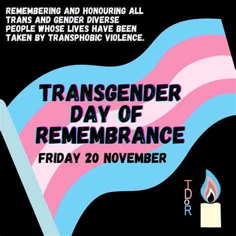 Transgender Day Of Remembrance 2020 Lgbtiq Health Australia
