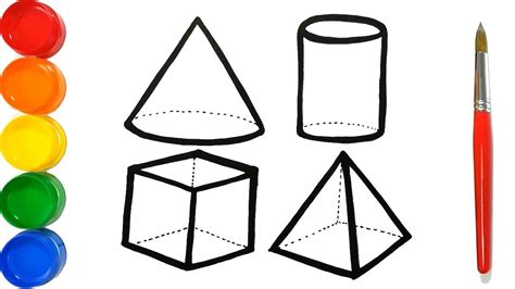 Como Dibujar y Pintar FIGURAS GEOMETRICAS EN 3 D - Dibujos ...