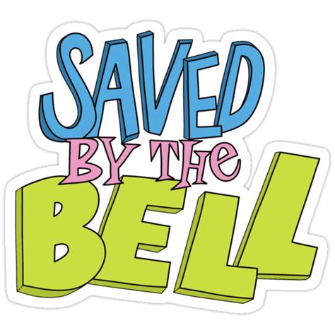 Saved By The Bell Stickers By Laperalimonera8 Redbubble