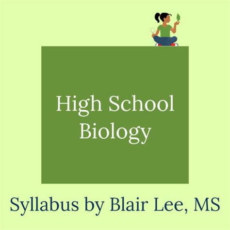 High School Biology Syllabus For Rso Biology 2 By Blair Lee Ms
