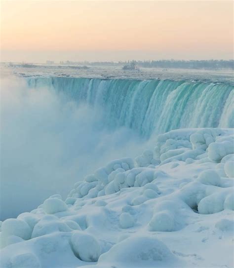 Niagara Falls Is Covered In Ice And The Photos Are Breathtaking