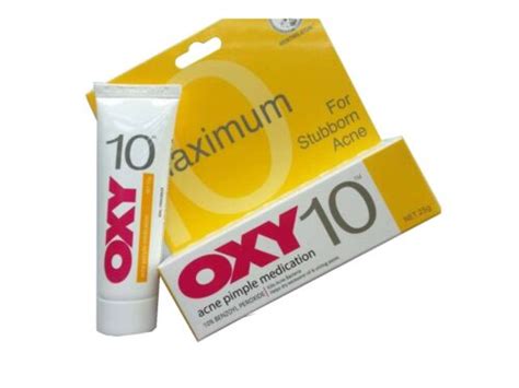 2 X Oxy 10 Maximum For Stubborn Acne Pimple Treatment 25g Ebay