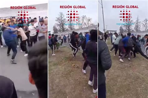 Puebla Violenta Pelea Campal Entre Estudiantes De Bachillerato Video