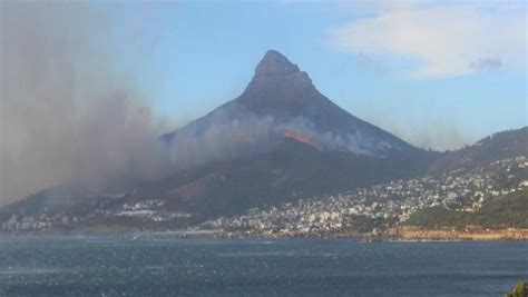 The fire started early on sunday near a memorial to politician cecil rhodes, located on devil's peak, another part of cape town's mountainous backdrop, before spreading up the slopes. City of Cape Town opens arson case following Table ...