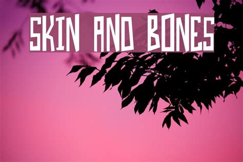 Skin And Bones Font