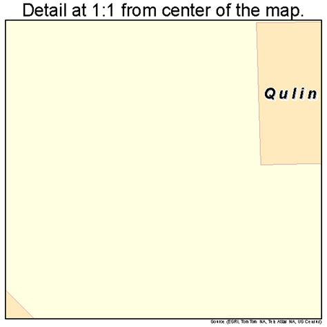 Qulin Missouri Street Map 2960428