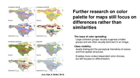 Data Driven Color Palettes For Categorical Maps