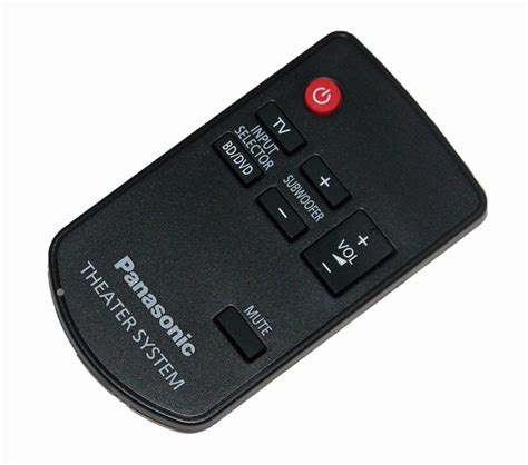 Oem Panasonic Remote Control Originally Supplied With Schtb520 And Sc