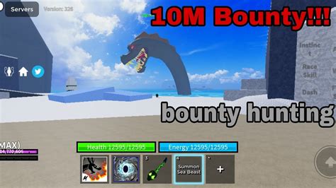 Blox Fruitbounty Hunting 10m Bounty Youtube