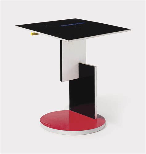Gerrit Thomas Rietveld 1888 1964 A Painted Wood Side Table