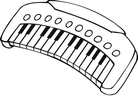 It is a versatile musical instrument. Piano coloring pages to download and print for free