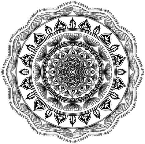 Digital Mandala Designs Indian Heritage