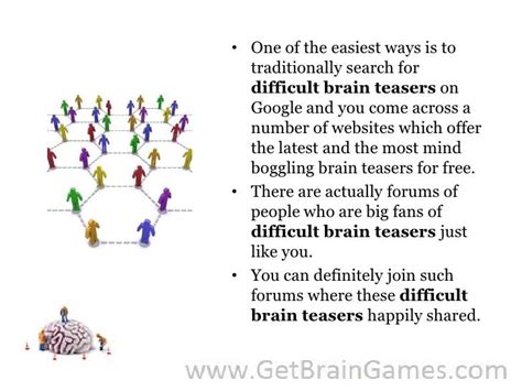 Where To Find The Difficult Brain Teasers