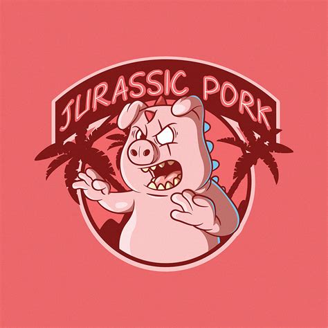 Jurassic Pork By Pedro Fernandes On Dribbble