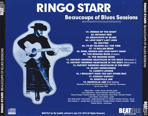 Ringo Starr Beaucoups Of Blues Sessions 1cdr Giginjapan
