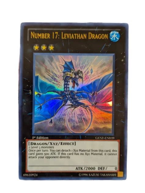 Yu Gi Oh Tcg Number 17 Leviathan Dragon Generation Force Genf En039