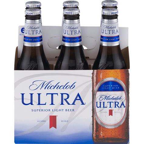 Michelob Ultra Superior Light Beer 6 Pk Lagers Food Fair Markets