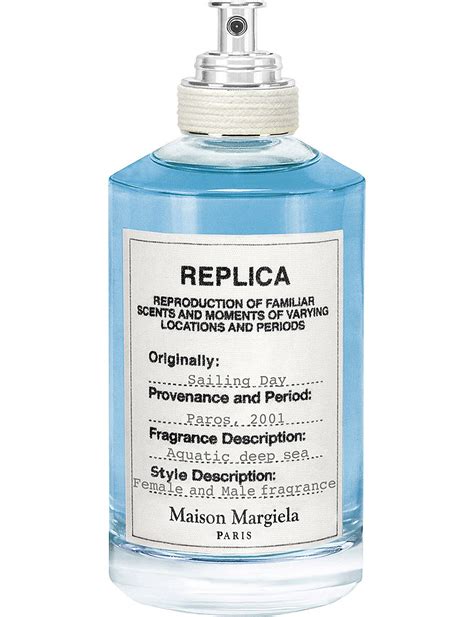 I love perfumes, but buying one and then realizing it's not for you is frustrating to say the least. MAISON MARGIELA Replica Sailing Day eau de toilette 100ml ...