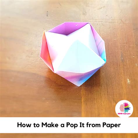 Diy Fidget Toys With Paper Wow Blog