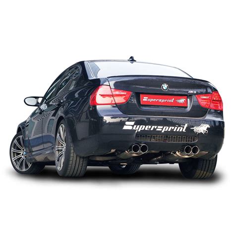 Please see the video below to see the differences. BMW M3 E93 Racing vs Sport Exhaust, Official Videos