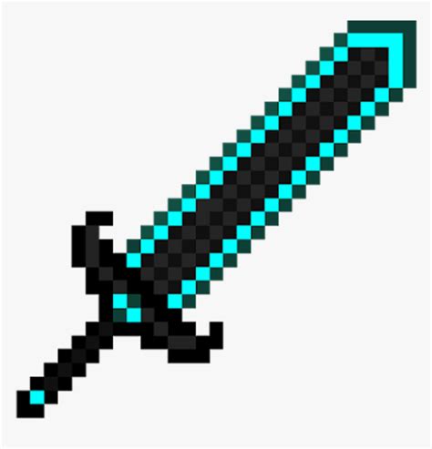 Minecraft Netherite Sword No Background Of Course You Can Also