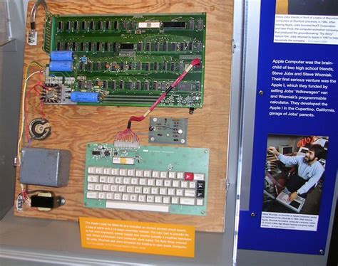 Un Apple 1 En Exposition Au Computer History Museum à Mountain View