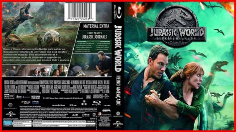 CAPAS DVD R GRATIS Jurassic World 2 Reino Ameaçado 2018 Blu Ray