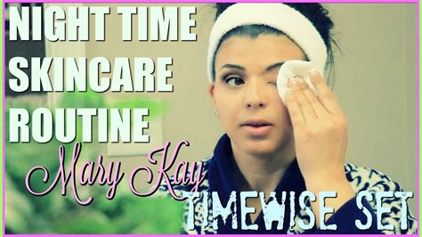 Night Skincare Routine Mary Kay Tmewise Miracle Set Youtube