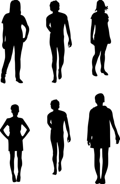 Silhouette People Free Download Clip Art Free Clip Art On