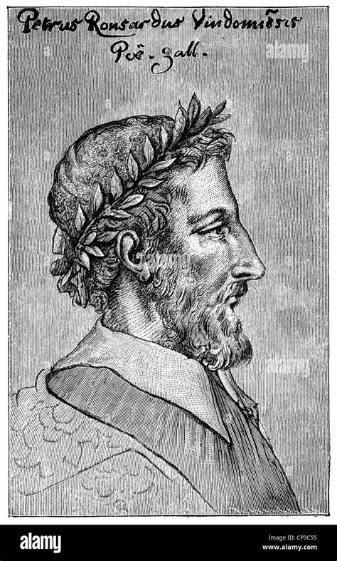 Pierre De Ronsard 1524 1585 A French Poet Stock Photo Alamy