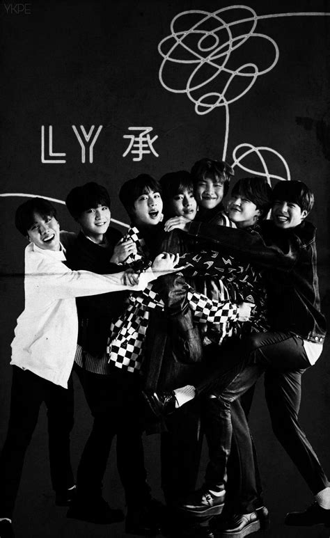 Bts desktop wallpapers aesthetic computer hd dark background backgrounds pc quotes minimal wallpaperaccess drawing wings ynwa cool getwallpapers. BTS Black And White Wallpapers - Wallpaper Cave