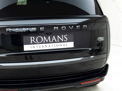 2022 Used Land Rover Range Rover D350 Mhev Autobiography Santorini Black