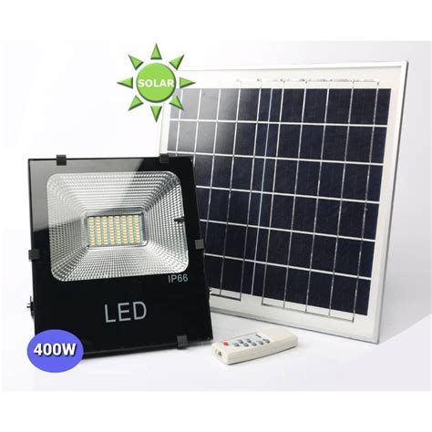 400w Solar Led Outdoor Ip66 Waterproof High Brightness Solar Spotlight