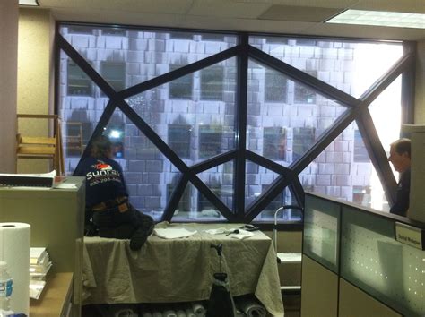 Many people may not think of a broken window as a big deal, but they can be expensive and dangerous. 3M S70 Safety Glazing Film Installation - US Bank ...