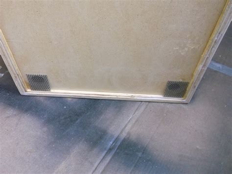 To dress up your vintage furniture'. Cabinet Vent Hole Cover Set Perforated Steel Williams ...