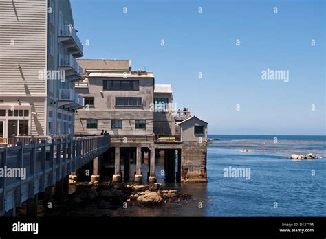 The Pacific Ocean Monterey Stock Photo Alamy