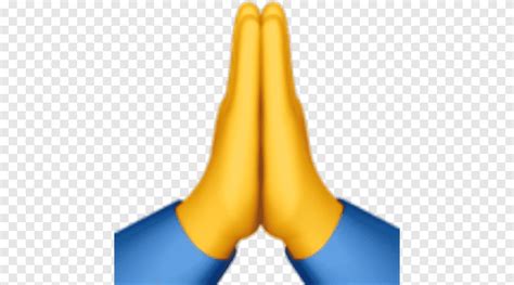Alto Cinco Domínios Emoji Oração Emoticon Emoji Mão Oração Png Pngegg