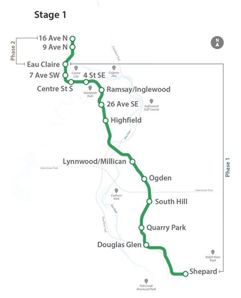 Future Stages Green Line Lrt