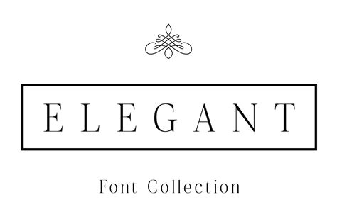 Elegant Font Collection 7 Fonts Stunning Sans Serif Fonts
