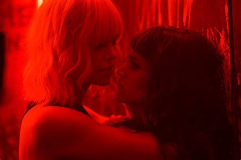 Charlize Theron And Sofia Boutella In Atomic Blonde