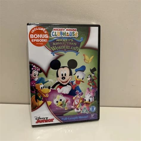Mickey Mouse Clubhouse Mickeys Adventures In Wonderland Dvd £800