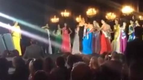 Beauty Contest Runner Up Snatches Crown From Winners Head