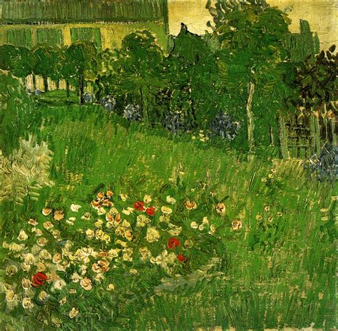 Gem Lde Reproduktionen Daubignys Garten Von Vincent Van Gogh Netherlands