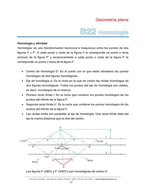 B22 Homología Editorial Alarcón
