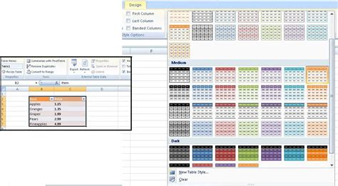 Ms Excel Tutorial Tables Creating An Excel Table How To Excel At