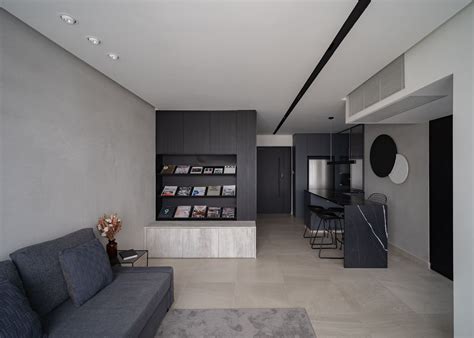 House Tour A Minimalist Dark Hued Apartment With Surprisingly