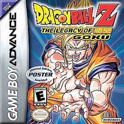 True to the dbz universe and its history, the game lets you relive an epic epopee in the series. Buy Game Boy Advance Dragon Ball Z: The Legacy of Goku ...