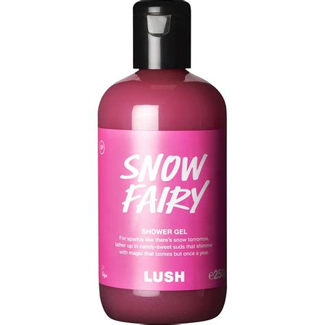 Lush Snow Fairy Shower Gel Lushs Christmas Collection